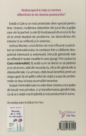 Casa minimalista. Ghid pentru o viata bine gandita si ordonata - Joshua Becker [1]