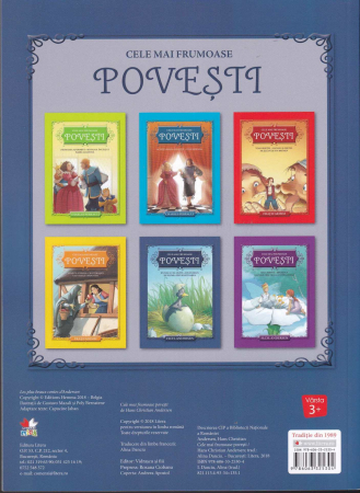 Cele mai frumoase povesti. Ratusca cea urata. Soldatelul de plumb. Privighetoarea [1]
