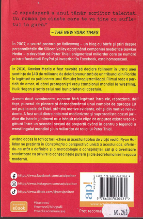 Conspiratia. O poveste adevarata despre putere, sex si complotul unui miliardar [1]