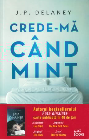 Literatura - Crede-ma cand mint - J. P. Delaney