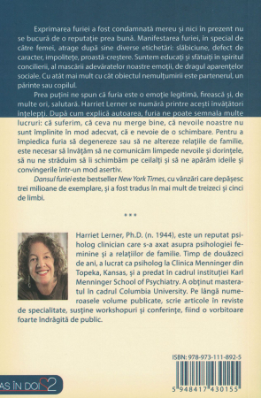 Dansul furiei. Ghid pentru femeile care vor sa schimbe tiparul propriilor relatii - Harriet Lerner [1]