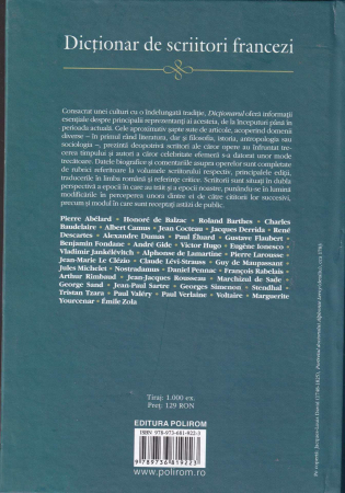 Dictionar de scriitori francezi [1]