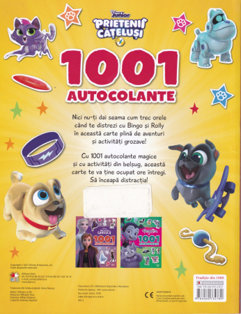 Disney Junior. Prietenii catelusi. 1001 autocolante [1]