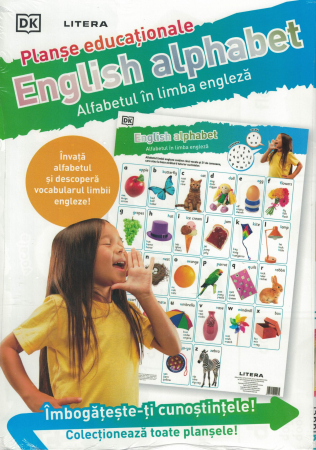 Carti pentru copii - English alphabet. Alfabetul in limba engleza - DK
