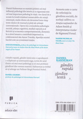 Gandire rapida, gandire lenta [1]