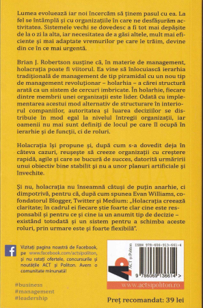Holacratia. Noul sistem de management pentru o lume in schimbare rapida [1]