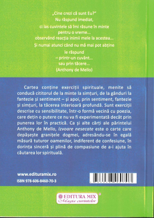 Izvoare nesecate. Un volum de exercitii spirituale [1]