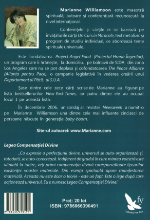Legea compensatiei divine in Profesie, Bani si Miracole - Marianne Williamson [1]