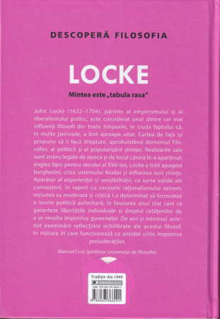Locke. Mintea este tabula rasa. Descopera Filosofia [1]