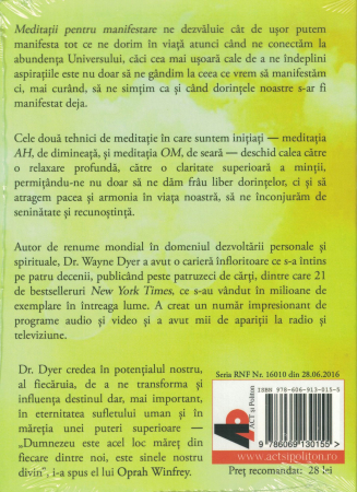 Meditatii pentru manifestare. Audiobook CD MP3 - Dr. Wayne Dyer [1]