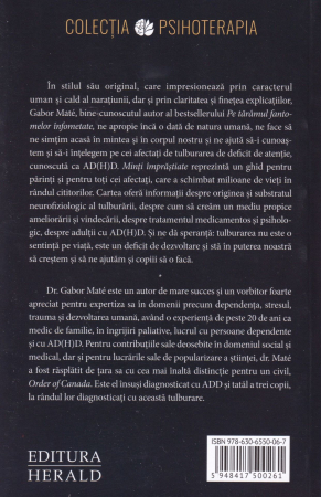 Minti imprastiate. Originile si vindecarea tulburarii de deficit de atentie ADHD [1]