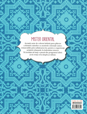 Mister Oriental. Carte de colorat cu motive orientale [1]