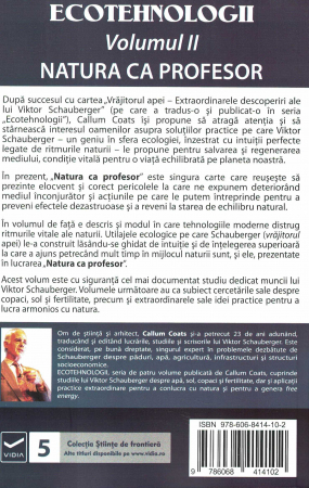 Natura ca profesor. O noua intelegere asupra legilor naturii. Texte culese si adnotate de Callum Coats [1]