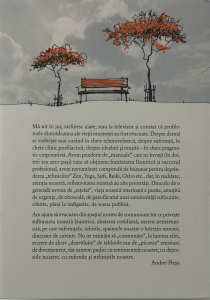 Nelinisti vechi si noi - Andrei Plesu [1]