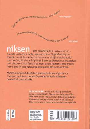 Niksen. Arta olandeza de a nu face nimic [1]