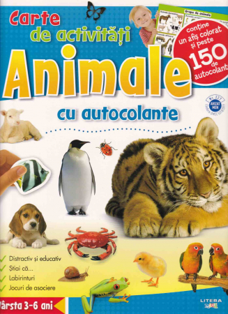 Pachet 4 carti de activitati cu autocolante [2]