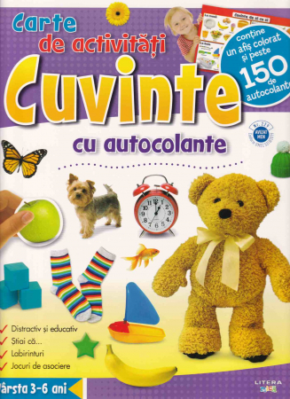 Pachet 4 carti de activitati cu autocolante [4]