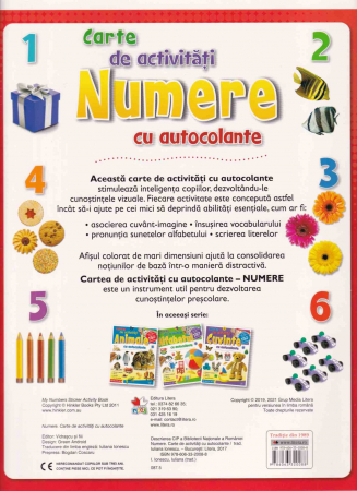Pachet 4 carti de activitati cu autocolante [7]
