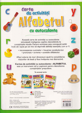 Pachet 4 carti de activitati cu autocolante [1]