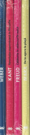 Pachet 4 volume. Descopera filosofia. Freud, Kant, Marx, Weber