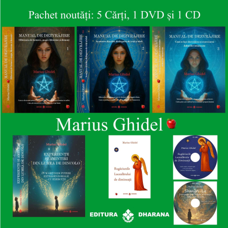 Spiritualitate - Pachet Noutati - Marius Ghidel (5 carti + 1 DVD + 1CD)