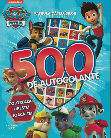 Patrula catelusilor. 500 de autocolante [0]