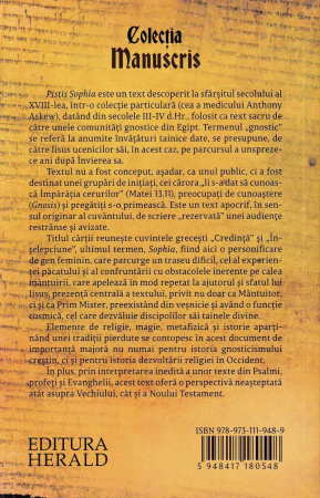 Pistis Sophia. Cartile 1 si 2 [1]