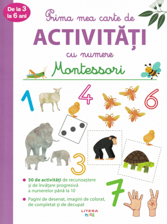 Prima mea carte de activitati cu numere. Montessori [0]