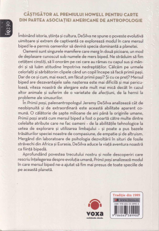 Primii pasi. Cum ne-a facut mersul biped oameni in 7 milioane de ani [1]