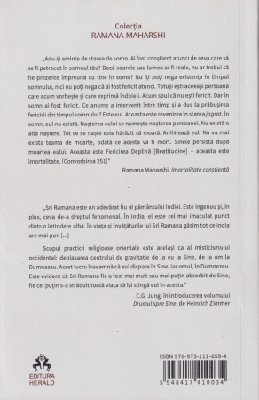 Ramana Maharshi. Imortalitate constienta [1]