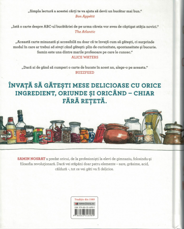 Sare, grasime, acid, caldura. Patru elemente esentiale ale artei culinare - Samin Nostrat [1]