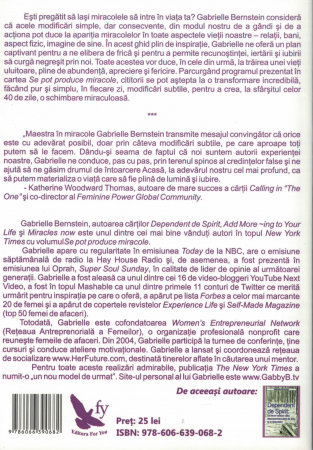 Se pot produce miracole -Gabrielle Bernstein [1]