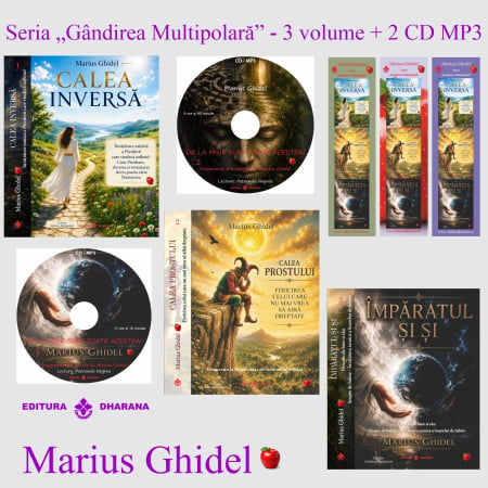 AUDIOBOOK - Set 3 volume Seria „Gandirea Multipolară” Marius Ghidel