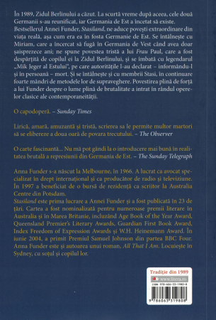 Stasiland. Povesti din spatele zidului Berlinului - Anna Funder [1]