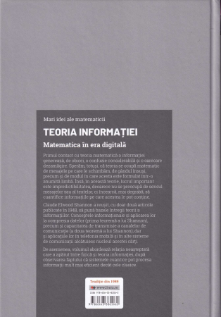 Teoria informatiei. Matematica in era digitala [1]