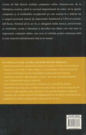 Un click. Jeff Bezos si ascensiunea Amazon.com - Richard L. Brandt [1]