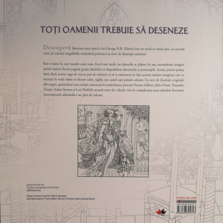 Urzeala tronurilor. Carte de colorat - George R. R. Martin [1]