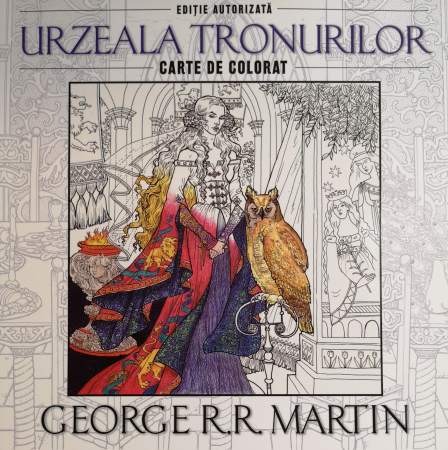 Diverse - Urzeala tronurilor. Carte de colorat - George R. R. Martin