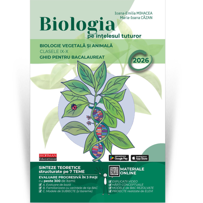 Biologia pe înțelesul tuturor – Ghid pentru Biologia Vegetala & Animala Bacalaureat 2026 [1]
