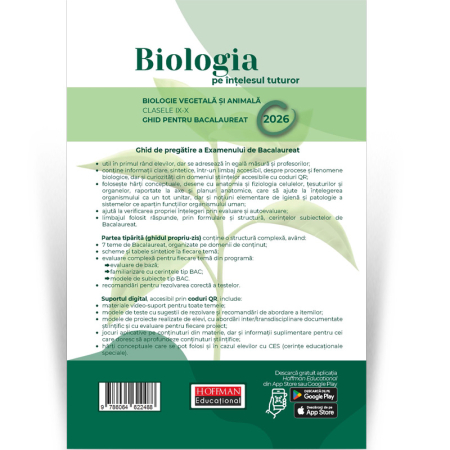 Biologia pe înțelesul tuturor – Ghid pentru Biologia Vegetala & Animala Bacalaureat 2026 [1]