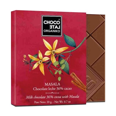 Set ciocolata organica blanco 80G [3]
