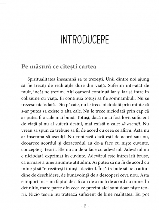 Accepta-te asa cum esti. Inceteaza sa te mai corijezi de Anthony de Mello [12]