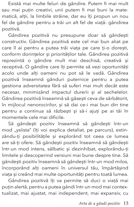 Arta de a gandi pozitiv de Tomas Navarro [7]