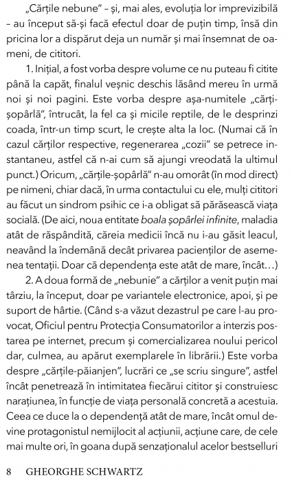 Autistii Cartilor de Gheorghe Schwartz [5]