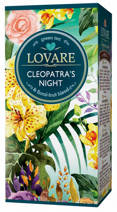 Cleopatra's night- Amestec de ceai verde, petale de flori si fructe Lovare [2]
