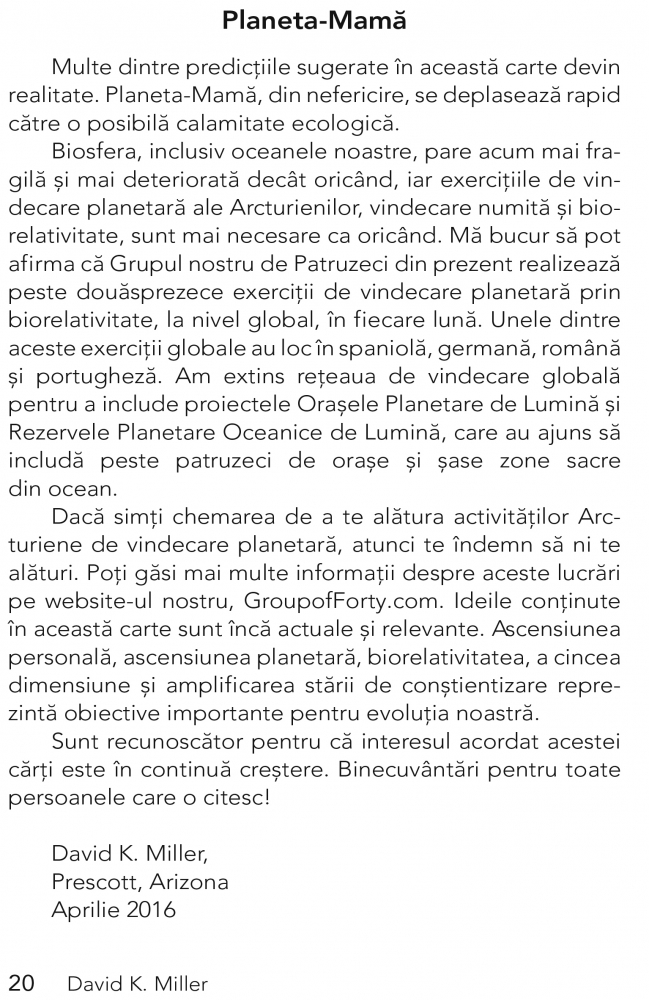 Conectarea cu Arcturienii. Volumul 1  de Canalizare prin David K. Miller [10]