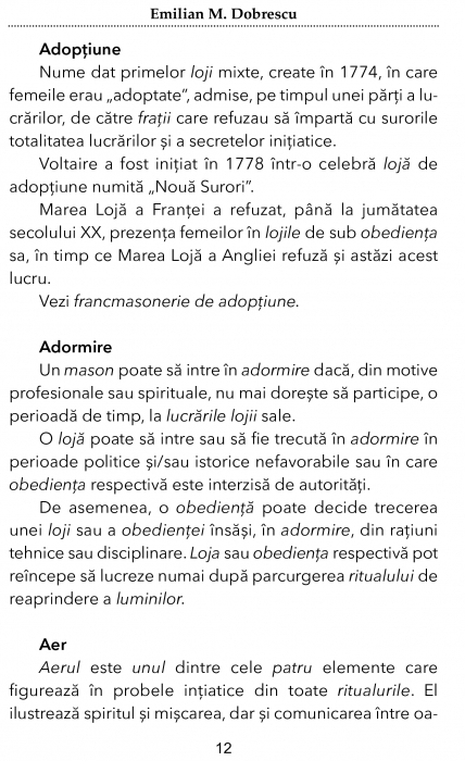 Terminologia Masonica de Emilian M. Dobrescu [9]
