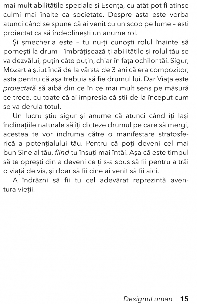 Designul Uman. Sistemul revolutionar care iti arata cine ai venit aici sa fii de Jenna Zoe [5]