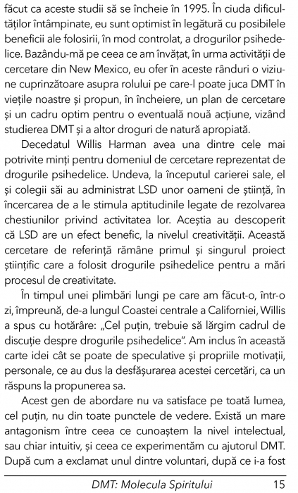DMT: Molecula spiritului de Rick Strassman, M.D. [8]