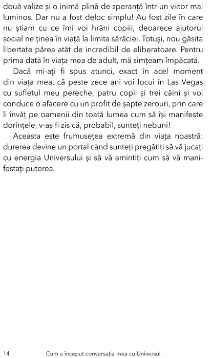 Draga Univers. 200 de mini-meditatii pentru manifestari instantanee de Sarah Prout [6]
